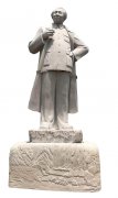 <b>“一代伟人maozedong”雕像在浙江js3333线路检测中心术展落成</b>