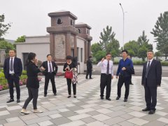 江苏盐城大丰福寿园领导来浙江js3333线路检测中心调研